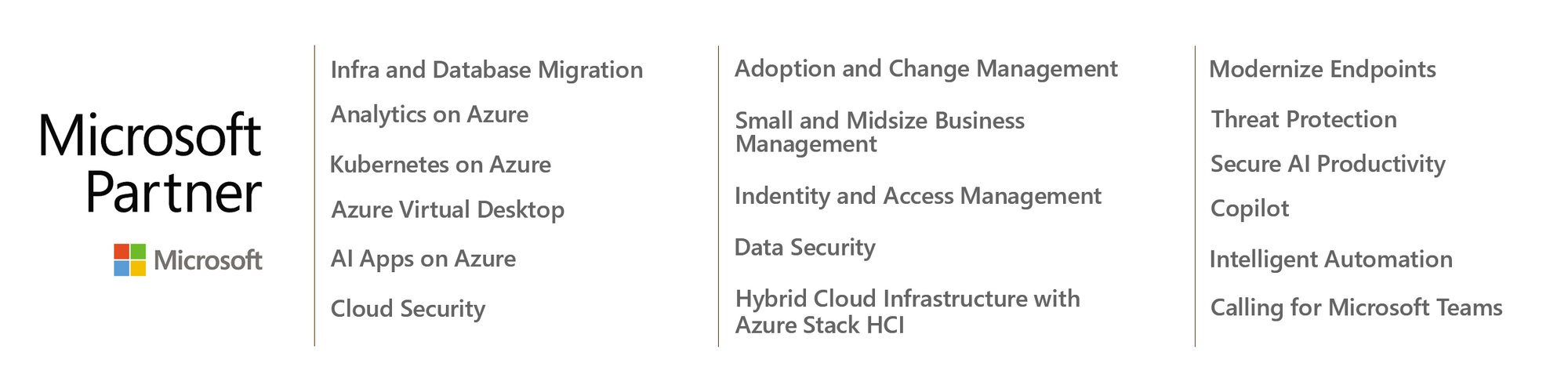 Microsoft Partner Advanced Specialisation