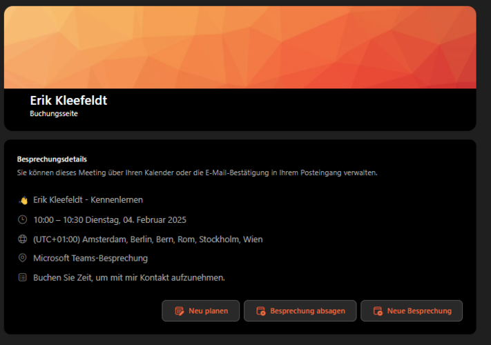 Blog Bookings Screenshot 5