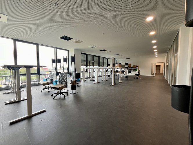 Zwischenstand des Umbaus